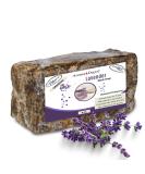 Aroma Depot African Black Soap 8 oz - Lavender Scented Handmade Bar with Shea Butter | 100% Natural Infused Soap for Face & Body Wash - Buy Online on GoSupps.com