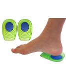 Memory Foam Heel Cups for Kids - Shock Absorbing Relief for Sensitive Heels & Foot Pain | 2 Pairs Size 3-7 - Buy Online on GoSupps.com