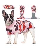 Buy Kuoser Camouflage Dog Body After Surgery - Breathable OP Body for Male & Female Dogs - Alternative to Protective Collar - XS Size in Rosatarn Color - International Shipping Available - Buy Online on GoSupps.com