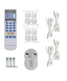 HealthmateForever YK15AB TENS unit EMS Muscle Stimulator 4 outputs 15 modes Handheld Electrotherapy device | Electronic Pulse Massager for Electrotherapy Pain Management Pain Relief Therapy: Chosen by Sufferers of Tennis E - Buy Online on GoSupps.com