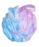 Urbanstrive XL Soft Shower Loofah Ball - 75g Bath Sponge for Body Wash | Bathroom Accessories for Men and Women | Blue-Purple | 1 Pack - Buy Online on GoSupps.com