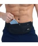 USHAKE Ultra Light Bounce Free Running Belt for Men and Women - Black - Buy Online on GoSupps.com