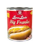 Loma Linda Plant-Based Big Franks - 96 Oz | Vegan Hot Dogs - Healthy Meat Alternative - Buy Online on GoSupps.com