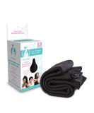 Hair RePear Ultimate Short Hair Towel - Anti Frizz Premium Cotton - 3 Sizes, Black - Buy Online on GoSupps.com