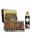 The Army Painter Warpaints Airbrush Mega Paint Set Bundle with Paint Thinner - Non-Toxic Water Based Acrylic Paints for Miniature Wargaming - Buy Online on GoSupps.com
