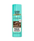 L'Or al Magic Retouch Instant Root Concealer Spray Ideal for Touching Up Grey Root Regrowth 75 ml Colour: Brown BROWN 1 count (Pack of 1) - Buy Online on GoSupps.com