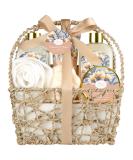 Home Spa Gift Basket, Bath Spa Kit for Women, with Body Lotion, Shower Gel, Bubble Bath, Body Scrub, Bath Salt, Bath Bomb, Magnolia & Jasmine Bath Gift Set for Women, Bath Gift Basket for Mother's Day Magnolia and Jasmine - Buy Online on GoSupps.com