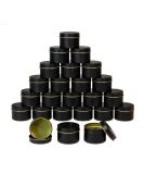 4oz Black Candle Tins - 24 Piece Bulk Candle Making Containers | Wholesale Candle Jars for Candle Making - Multiple Colors Available - Buy Online on GoSupps.com