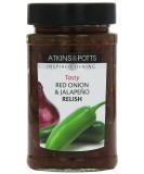 Atkins& Potts Red Onion & Jalapeno Relish 250g - Buy Online on GoSupps.com