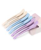 AIMIKE 6pcs Anti-Slip Hair Clips for Styling Sectioning - Colorful Duck Billed Clips for Salon and Self Hair Cutting - Buy Online on GoSupps.com