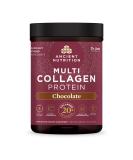 Dr. Axe / Ancient Nutrition Multi Collagen Protein Chocolate 1.16 lb (524 g) - Buy Online on GoSupps.com