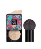 AILIEEE CC Cream Foundation Cushion B.B Printing Concealer Moisture Beauty Cream Base Makeup Moisturizing Oil Control Lightweight Smoothing Natural Concealer - Buy Online on GoSupps.com