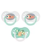 Tigex twisted lollipops | 18-36 months | Latex lollipops day/night | BPA-free | Fish | Pack of 3 Panach /Multi-coloured - Buy Online on GoSupps.com