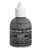 Sugarflair Grey Edible Airbrush Colour - 60ml | Food Safe Airbrush Paint for Cakes & Cupcakes - Buy Online on GoSupps.com