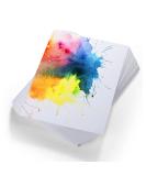 60 Sheets White Cold Press Watercolor Paper Pack - 230g 5 x 7 Inch for Kids and Artists - Buy Online on GoSupps.com