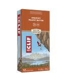 CLIF Bar ENERGY BAR | Plant Based Protein | Vitamins B12 & B6 | Crunchy Peanut Butter | 12 Bars x 68g - Buy Online on GoSupps.com