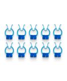 ResOne Padded Nose Clips - Fast Nosebleed Relief for Spirometry & Breathing Treatments - Disposable Universal Fit - Pack of 10 - Buy Online on GoSupps.com