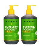 Alaffia Everyday Coconut Face Cleanser for All Skin Types.  Leaves Skin Fresh and Hydrated with Fair Trade Coconut Oil & Neem, Vegan, Cruelty Free, No Parabens, Purely Coconut, 2 Pack - 12 Fl Oz Ea 12 Fl Oz (Pack of 2) - Buy Online on GoSupps.com