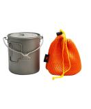 TOAKS Titanium 750ml Pot with Bail Handle - Lightweight Outdoor Cooking Gear - Buy Online on GoSupps.com