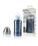 Pacific Baby Hot-Tot Insulated Stainless Steel Feeding Bottle 7oz Blueberries - Anti-Colic Nipple, Eco-Friendly Infant Feeding Solution - Buy Online on GoSupps.com