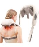 Neck Massage Device with Warmth - MdiBzca Shiatsu Back Massager for Shoulders & Back | Portable Massage Belts & Hand Simulation - Buy Online on GoSupps.com