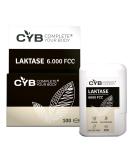Cyb Lactase 6000 FCC - 100 Tablets for Lactose Intolerance | Dairy Digestive Aid | International Shipping - Buy Online on GoSupps.com