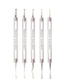 Beaute Galleria 5 Piece 2-Way Dotting Pens Nail Art Design Set - Manicure Tools for Marbleizing, Swirling, and Mandala Art - Buy Online on GoSupps.com