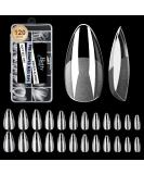 Bettycora Soft Gel Almond Nail Tips - 120Pcs Medium Pre-Shape False Nails for Acrylic Extensions - Buy Online on GoSupps.com