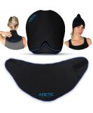 Combo Migraine Ice Cap & Neck Ice Pack Wrap - Cold & Heat Compression for Migraine and Neck Pain Relief - Buy Online on GoSupps.com