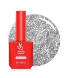 15ml Lavender Violets Gel Nail Polish | Platinum Silver Dream Bell | Soak Off | Salon Quality Diamond Crystal | A0391 - Buy Online on GoSupps.com