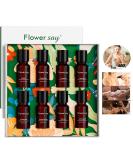 Flower SAY Essential Oil Set - 100% Pure Natural 8-Pack Gift Set for Diffuser Humidifier & Skin Care - MAX Essentials 0.13 Fl Oz - Buy Online on GoSupps.com