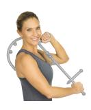 Vive Cane Massager - Self Trigger Point Acupressure Stick for Muscle Relief - Buy Online on GoSupps.com