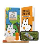 Strength and Shine Dog Toothbrush Dental Hygiene Kit - Online How-to Video Bamboo Brush Finger Brush and Storage Case Information Leaflet - Perfect for Dogs Easy to use and Durable - Buy Online on GoSupps.com