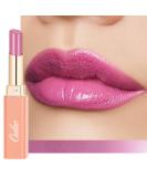 Oulac Moisture Mauve Pink Lip Gloss - 2 in 1 lipstick & lip Balm  Long Lasting Hydrating  Juicy & Glossy finish  Smooth for Dry  Cracked and Chapped Lips  Vegan 2.2g/0.07oz (S04)  S4 Angel mauve pink with shimmer - Buy Online on GoSupps.com