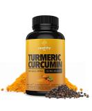 Turmeric Curcumin with Black Pepper: Mood, Mobility, and Joint Support - Buy Online on GoSupps.com