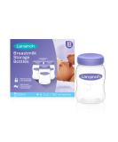 Lansinoh Breastmilk Storage Breast Pump Bottles 4 Count - Buy Online on GoSupps.com