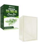 Tea Tree Oil Soap Bar for Face & Body, 4oz – Antifungal Antiseptic Natural Remedy Skin Cleanser – Pure Essential Oil Infused Skincare Cleansing Anti Fungal Bar Soap for Fungus, Ringworm, Acne - Buy Online on GoSupps.com