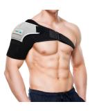 Adjustable Shoulder Support Brace for Pain Relief - One Size Fits All - Comfortable Rotator Cuff Brace for Men and Women - Buy Online on GoSupps.com