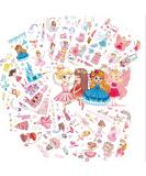 Princess Glitter Ballerina Temporary Tattoos for Girls - 18 Sheets | Ballet Dancing Girl Party Favors - Buy Online on GoSupps.com