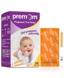 Premom Pregnancy Test Strips - Early Detection Pregnant Test Kits (20 Pack) - Buy Online on GoSupps.com