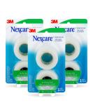 Nexcare Flexible Clear Tape - Stretchy Design, Conforms to Hard to Reach Areas - 6 Count Dispenser Pack (Pack of 3) - Buy Online on GoSupps.com