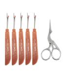 RLECS 5pcs Seam Ripper & Stork Embroidery Scissors Set - Sewing Tool Kit and Accessories - Buy Online on GoSupps.com