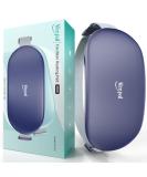 Slimpal Wireless Heat Belt - Large Electric Heating Cushion for Back & Belly Pain Relief | 4 Temperature Levels | Navy Blue - Buy Online on GoSupps.com