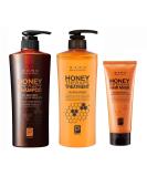 Daeng Gi Meo Ri Honey Therapy Shampoo Treatment & Hair Mask Set - 500ml International Shipping - Buy Online on GoSupps.com