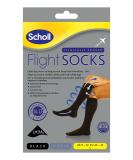 Scholl foot care flight socks class I black size 9.5/12 (pack of 2) - Buy Online on GoSupps.com