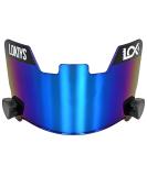 LOKIYS Football Visor for Youth & Adult Helmets - Blue | Enhance Your Game with Premium Protection - Buy Online on GoSupps.com