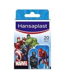 Hansaplast MARVEL Avengers Children s Plasters - 20 Strips | Fun & Kid-Friendly Bandages for Wounds - Buy Online on GoSupps.com