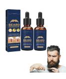 Beard Enhance Oil Set - 2 Pieces of Nourishing Beard Care for Men | Strengthening & Moisturizing Beard Oil - Buy Online on GoSupps.com