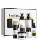 Snail Mucin Skin Care Kit - Advanced Collagen Skincare Gift Set - Complete 5 Piece Routine for Radiant Skin - Buy Online on GoSupps.com