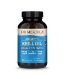 Dr. Mercola  Krill Oil Double Strength  30 Servings (90 Capsules)  Omega 3 Fatty Acids  MSC Certified  Non GMO  Soy-Free  Gluten Free - Buy Online on GoSupps.com